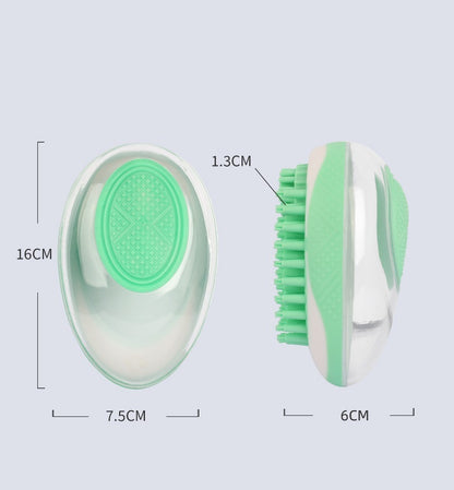 2-in-1 Pet Bath Brush Massage Comb