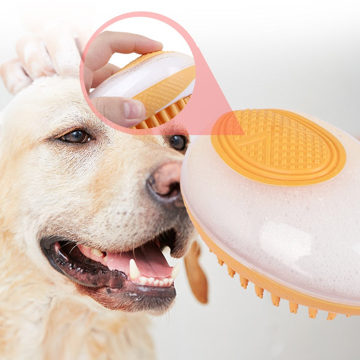 2-in-1 Pet Bath Brush Massage Comb