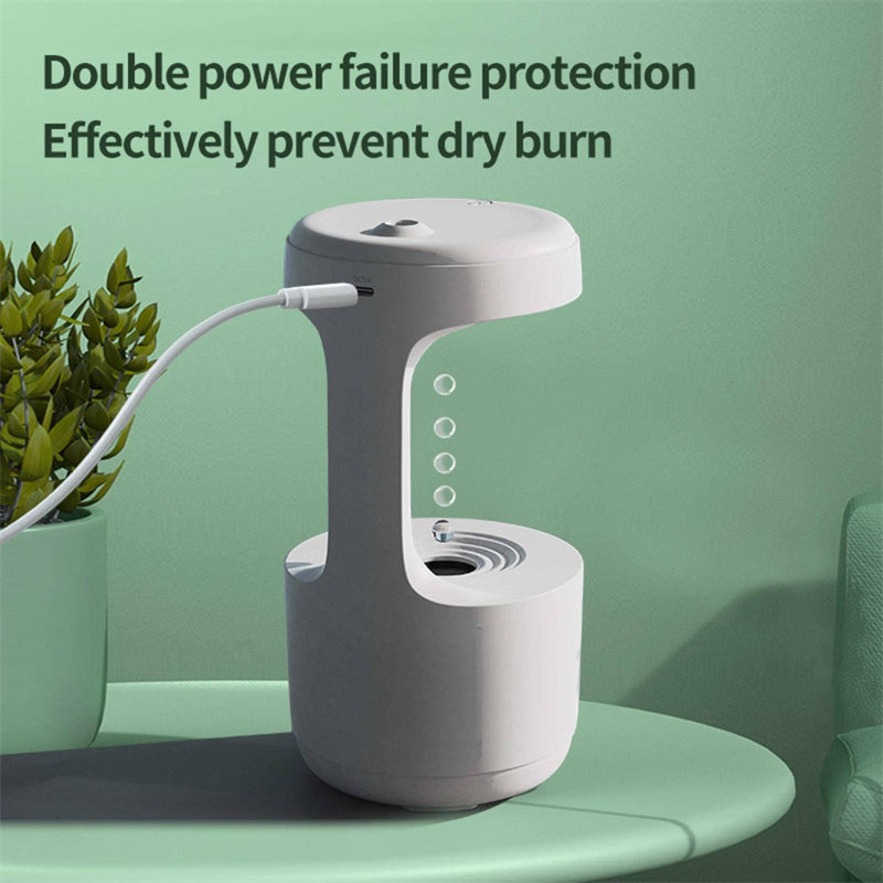 Bedroom Anti-Gravity Water Drop Humidifier